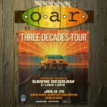 2026 O.A.R. Three Decades Tour Art