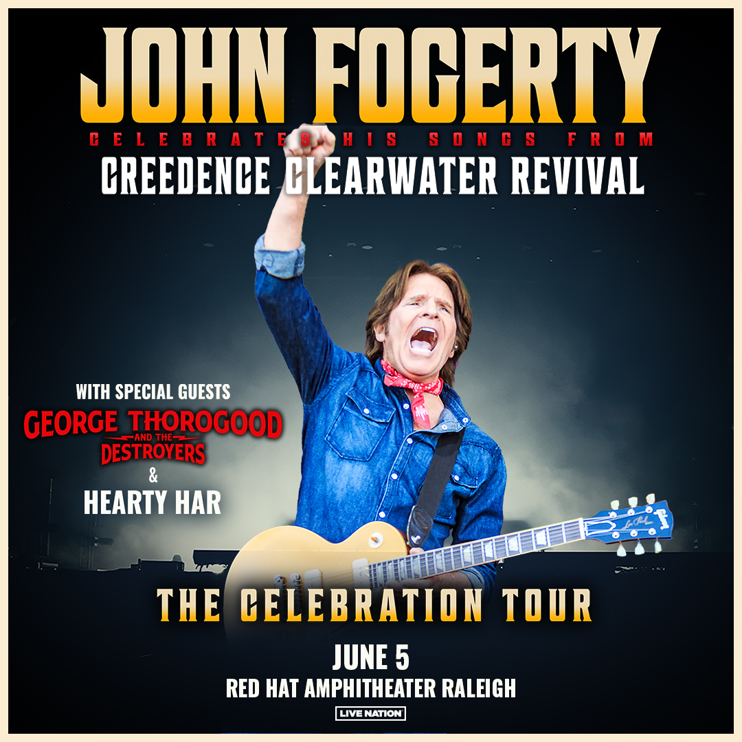 John Fogerty The Celebration Tour Red Hat Amphitheater