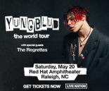 A photo of Yungblud on black background