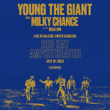 2023 tour artwork for young the giant