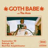 Goth Babe 2024 tour art live nation red hat amphitheater 
