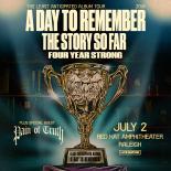 a day to remember trophy artwork for 2024 