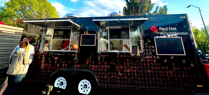 Red Hat Amphitheater Food Truck