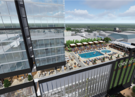 a rendering of the omni hotel