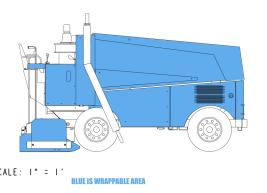 Zamboni wrap right side