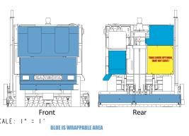 Zamboni wrap front and rear